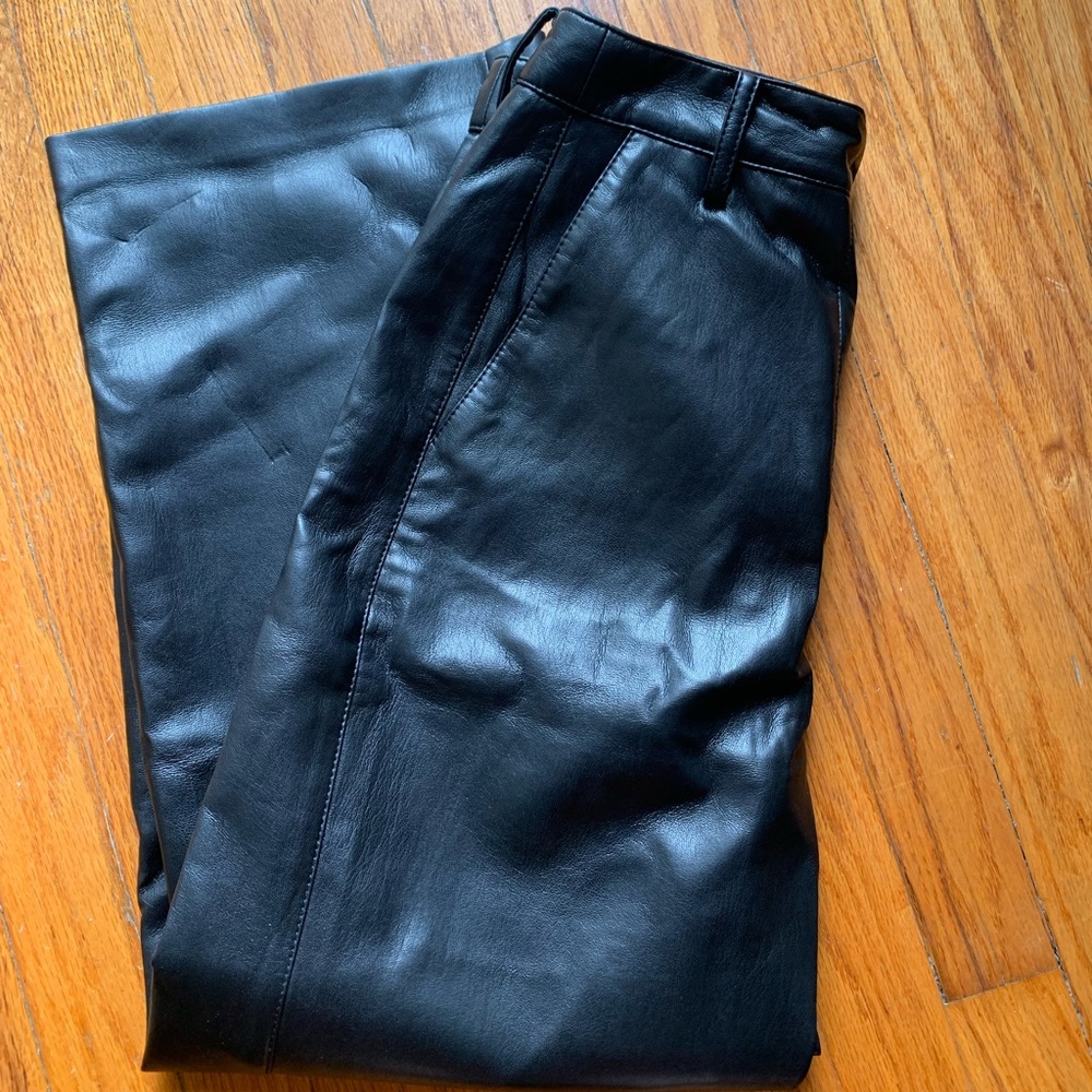 Aritzia Babaton Leather Pants
